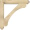 Ekena Millwork Legacy Arts and Crafts Rough Sawn Bracket w/ Offset Brace, Douglas Fir, 6"W x 32"D x 32"H BKT0604X32X32LEC03RDF - alternate 4